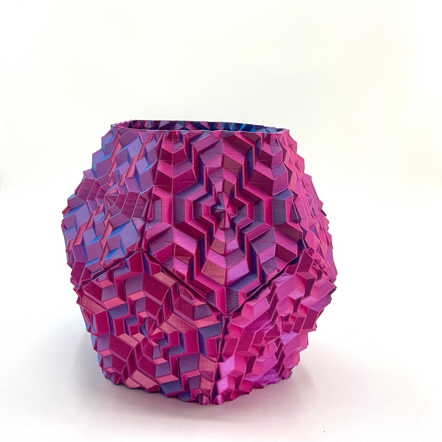 Noa Vase Bicolor - Blue & Pink