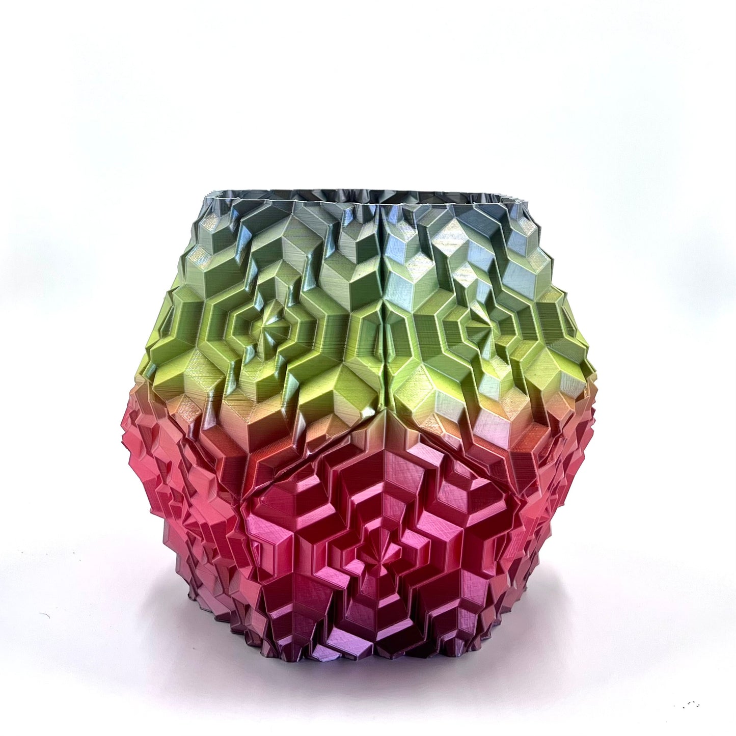 Noa Vase Rainbow (Red, Green & Blue)
