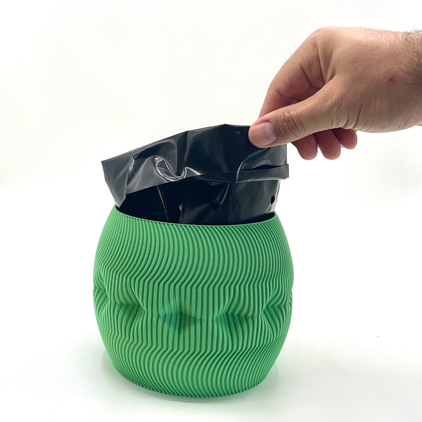 Yawe Self-watering Vase Forest Green