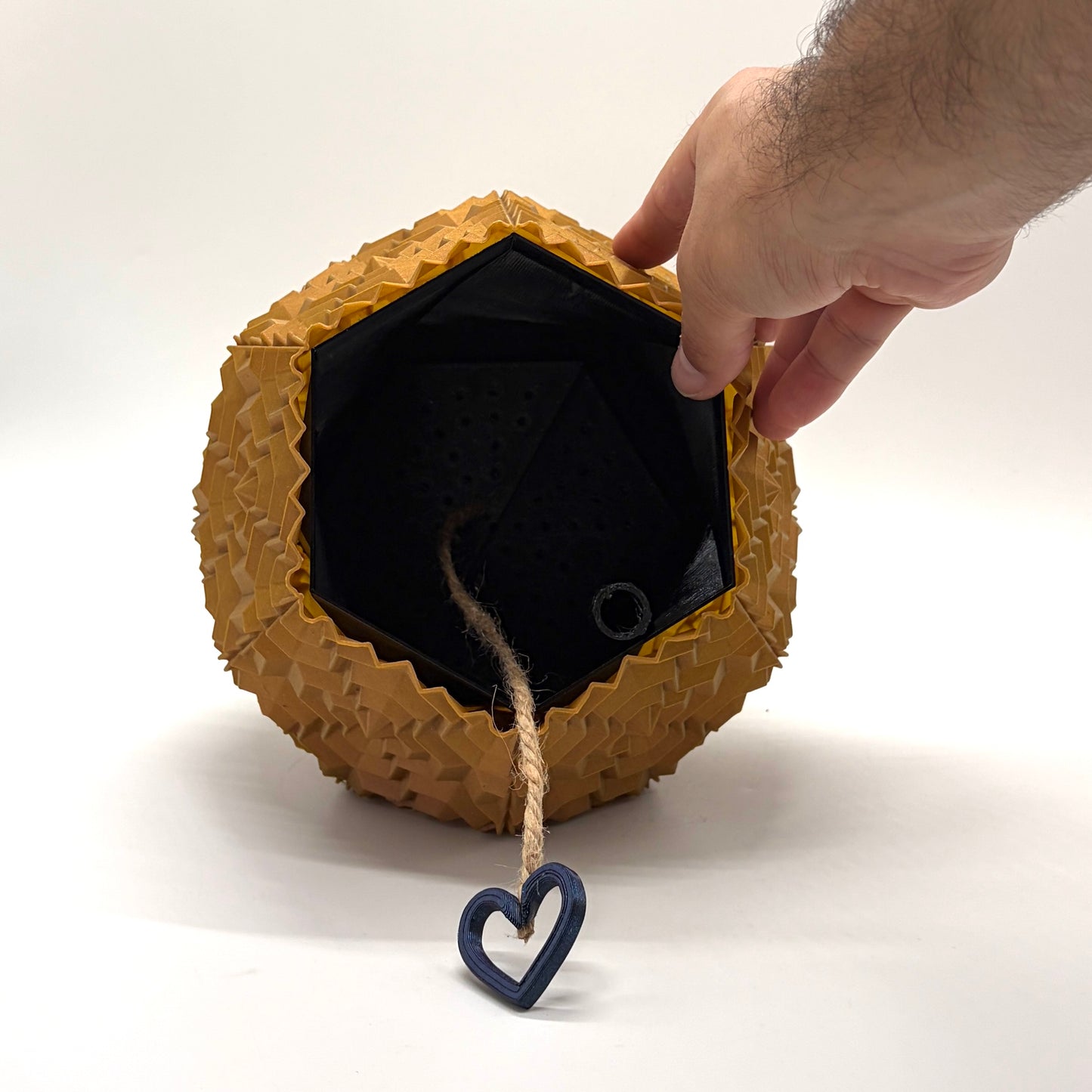 Noa Self-watering Vase Sparkly Gold Large