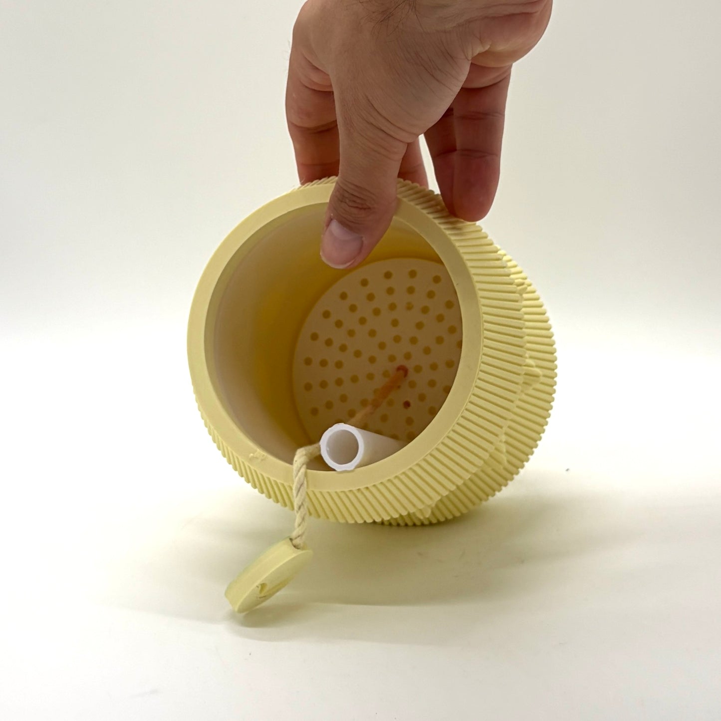 Yayo Self-Watering Vase Pastel Yellow Medium