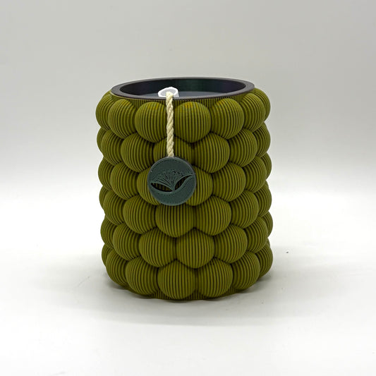 Pexeke Self-Watering Vase Olive Green Medium