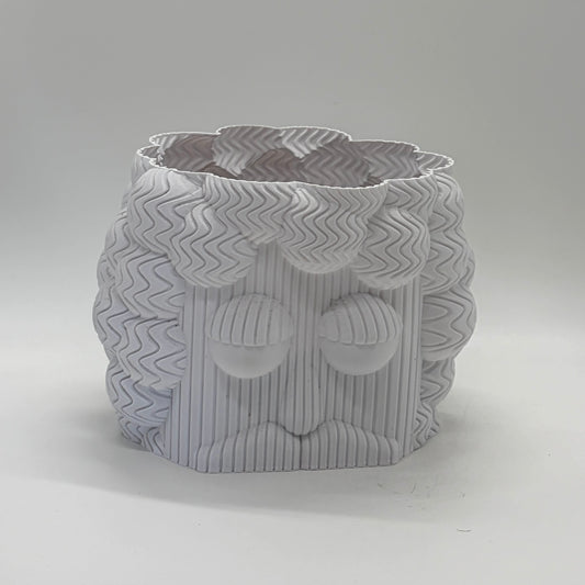 Nape Matte White Large