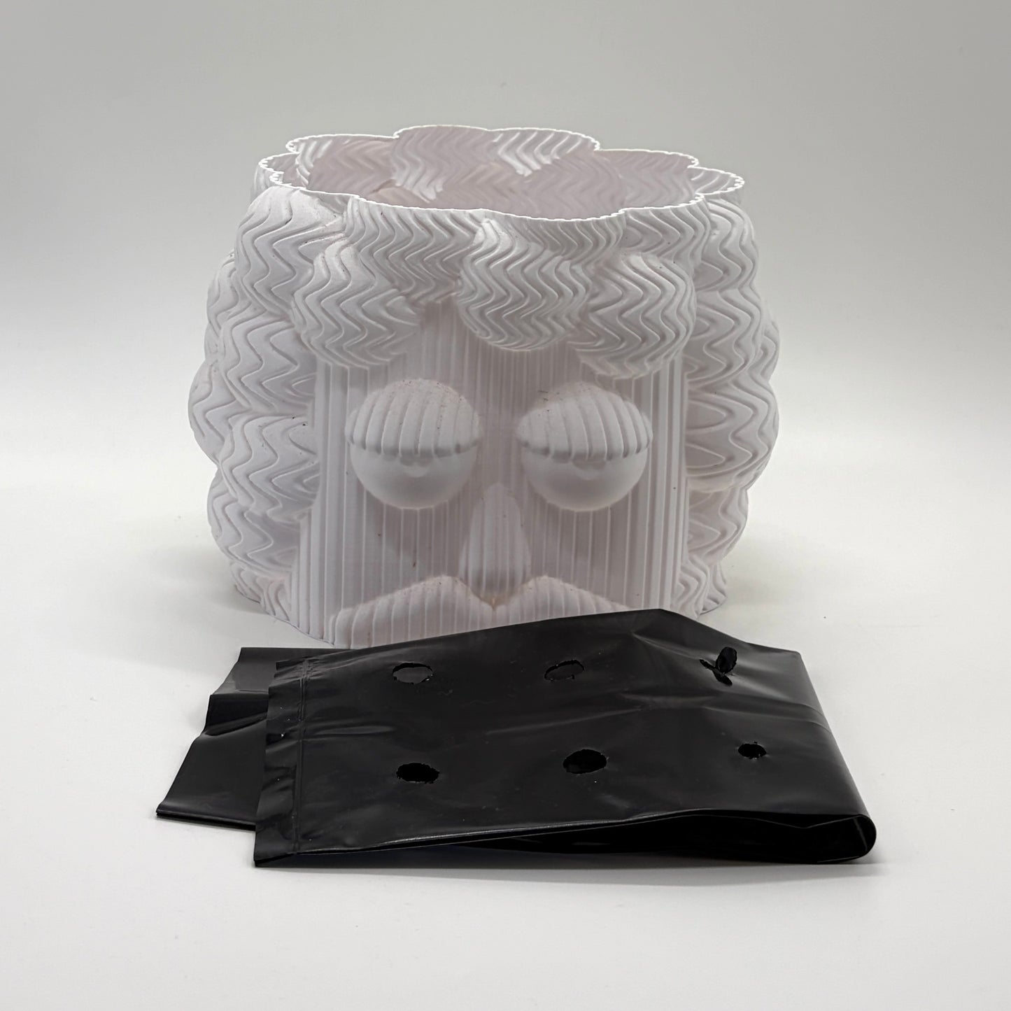 Nape Matte White Large