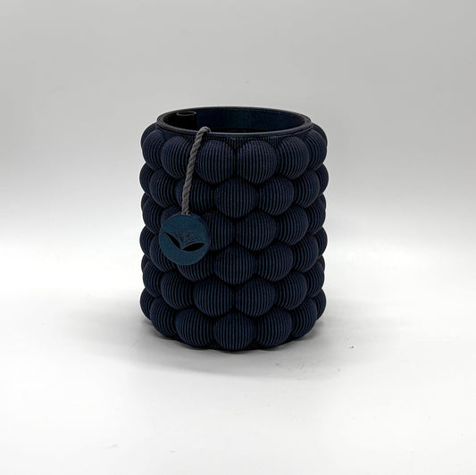 Pexeke Self-Watering Vase Sparkly Dark Blue Medium