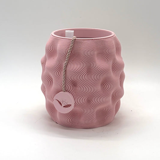 Watori Self-watering Vase Pastel Pink Medium