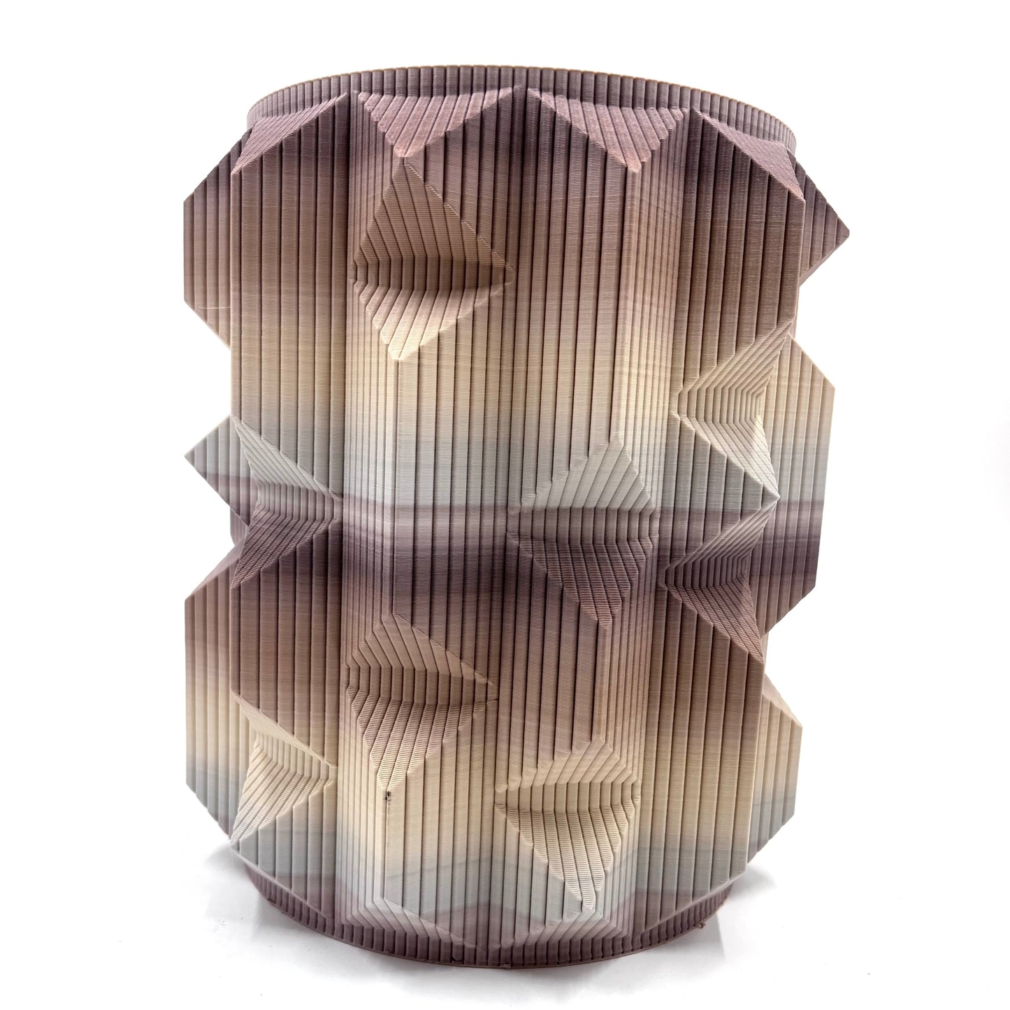 Maamaxi Vase Brown & Beige Gradient Large