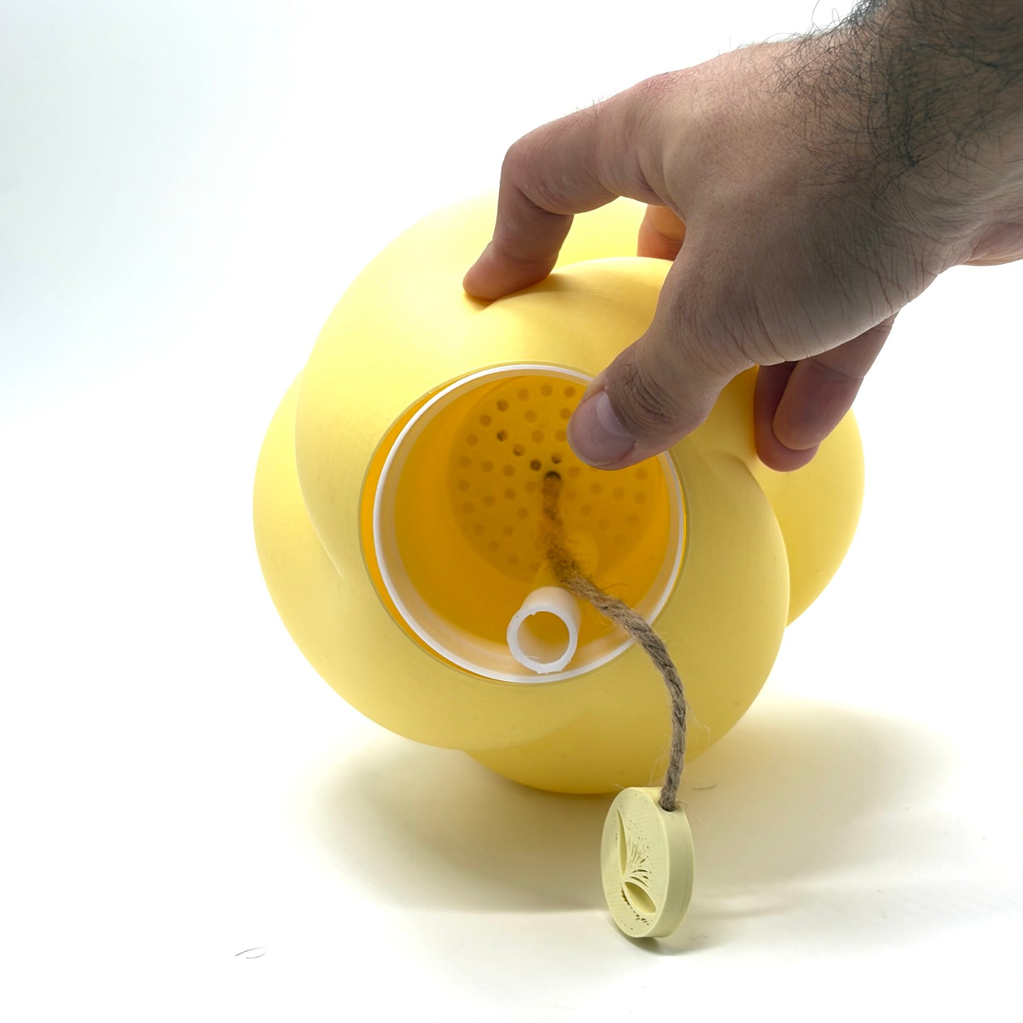 Wahari Self-watering Vase Pastel Yellow Large