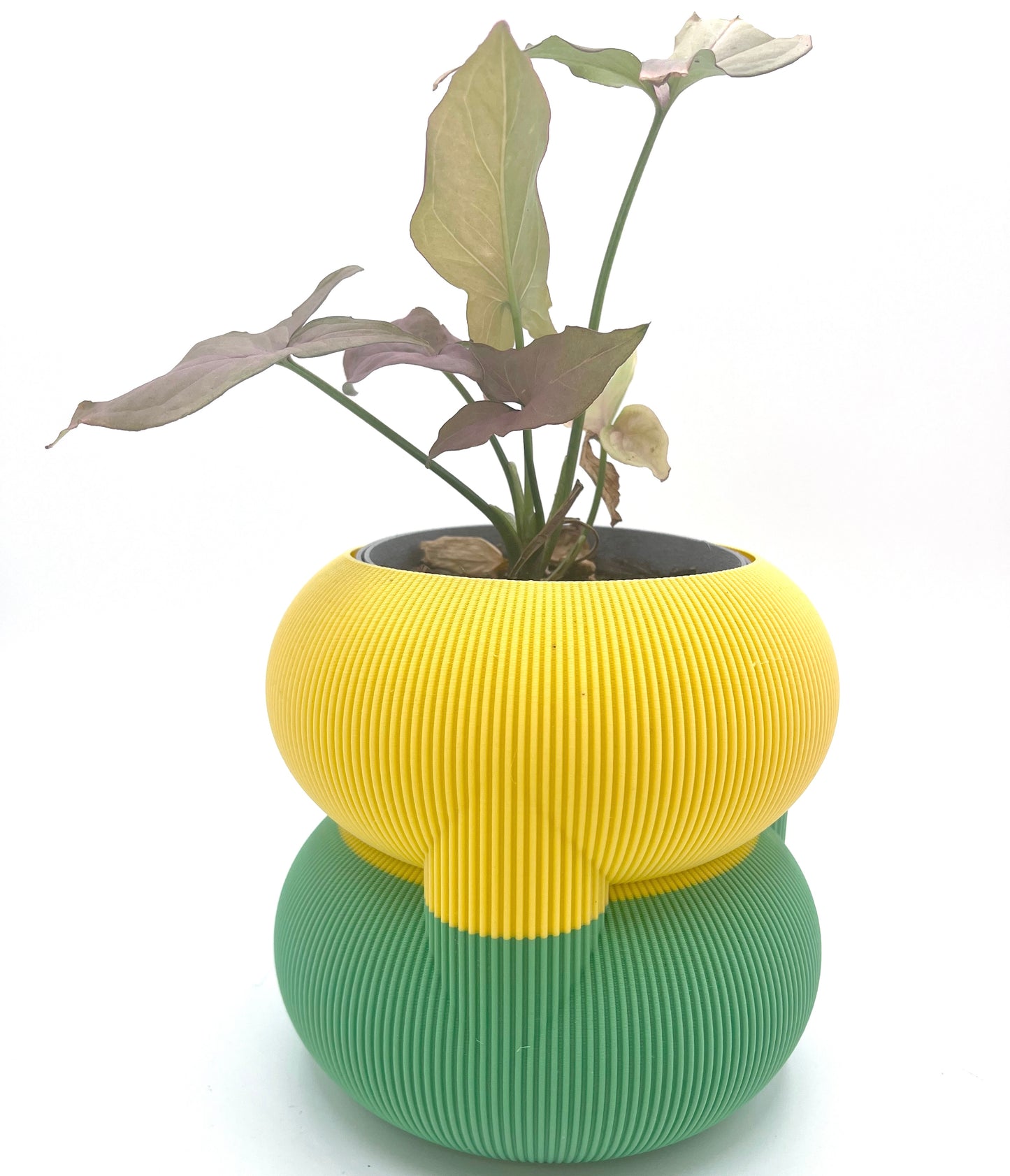 Arawari Vase Green & Yellow