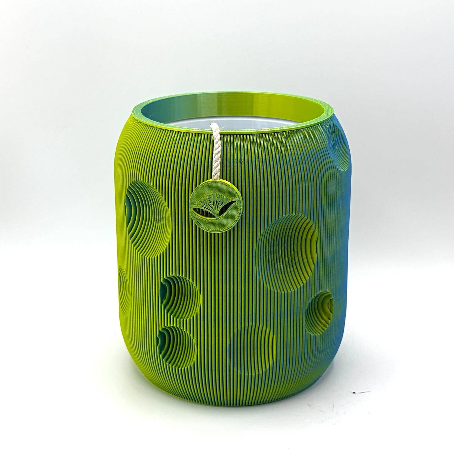 Poripo Self-Watering Vase Blue & Yellow Large