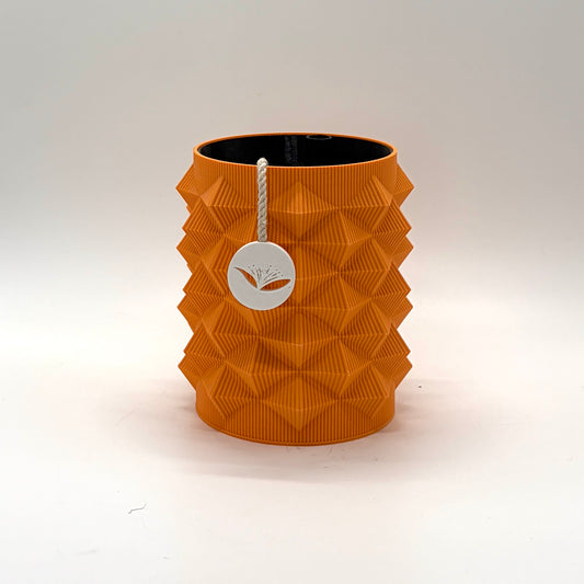 Misi Self-watering Vase Orange Medium