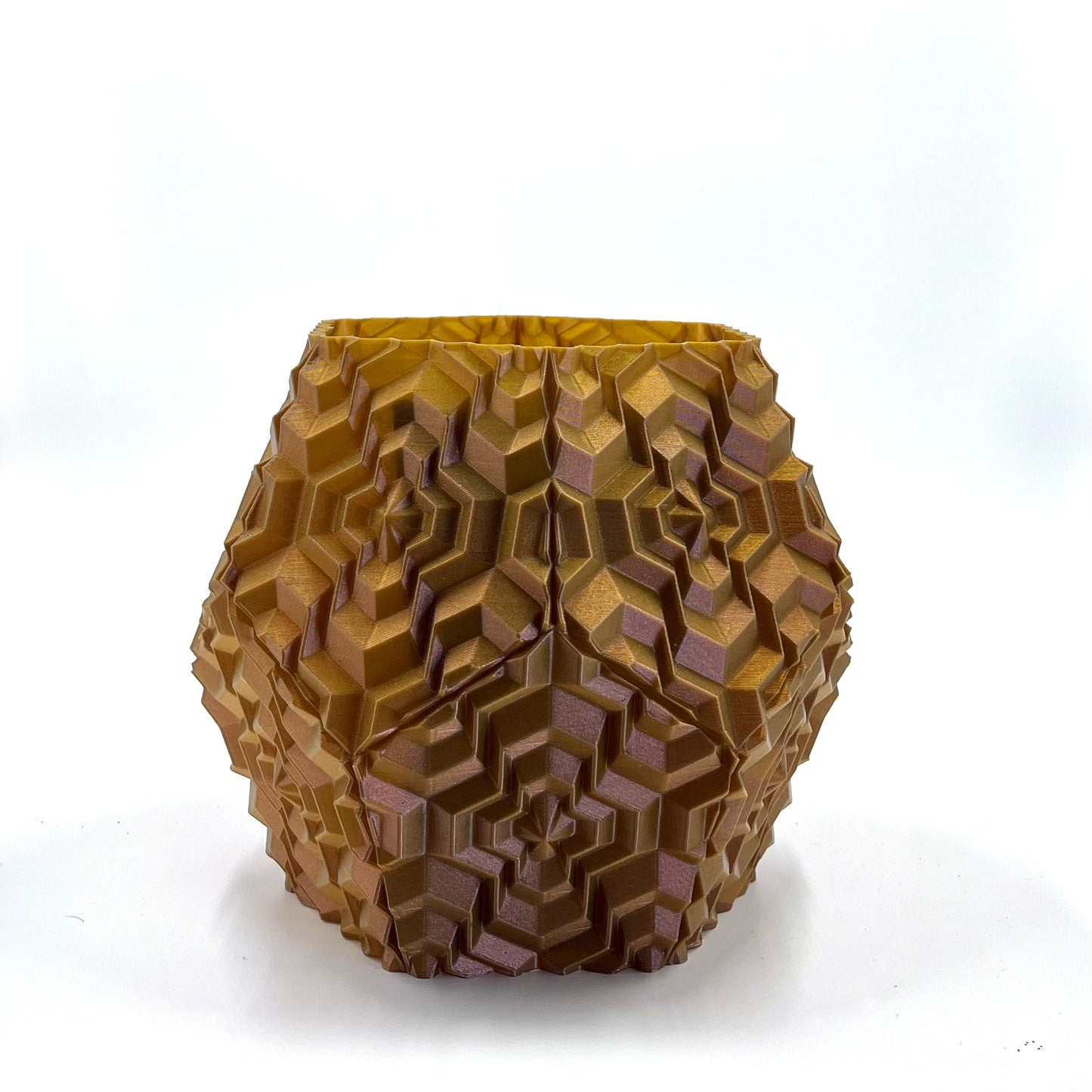 Noa Self-watering Vase Sparkly Gold Large