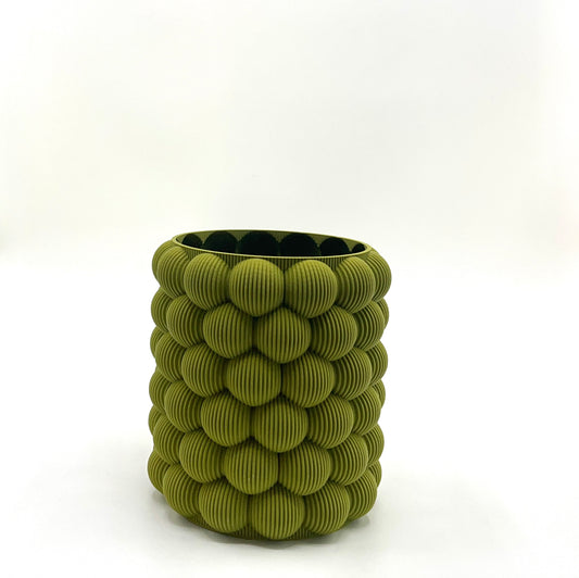 Pexeke Vase Olive Green