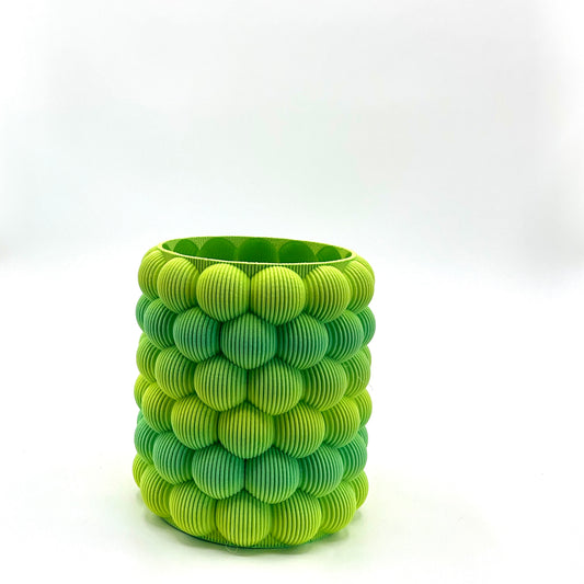 Pexeke Vase Green Gradient