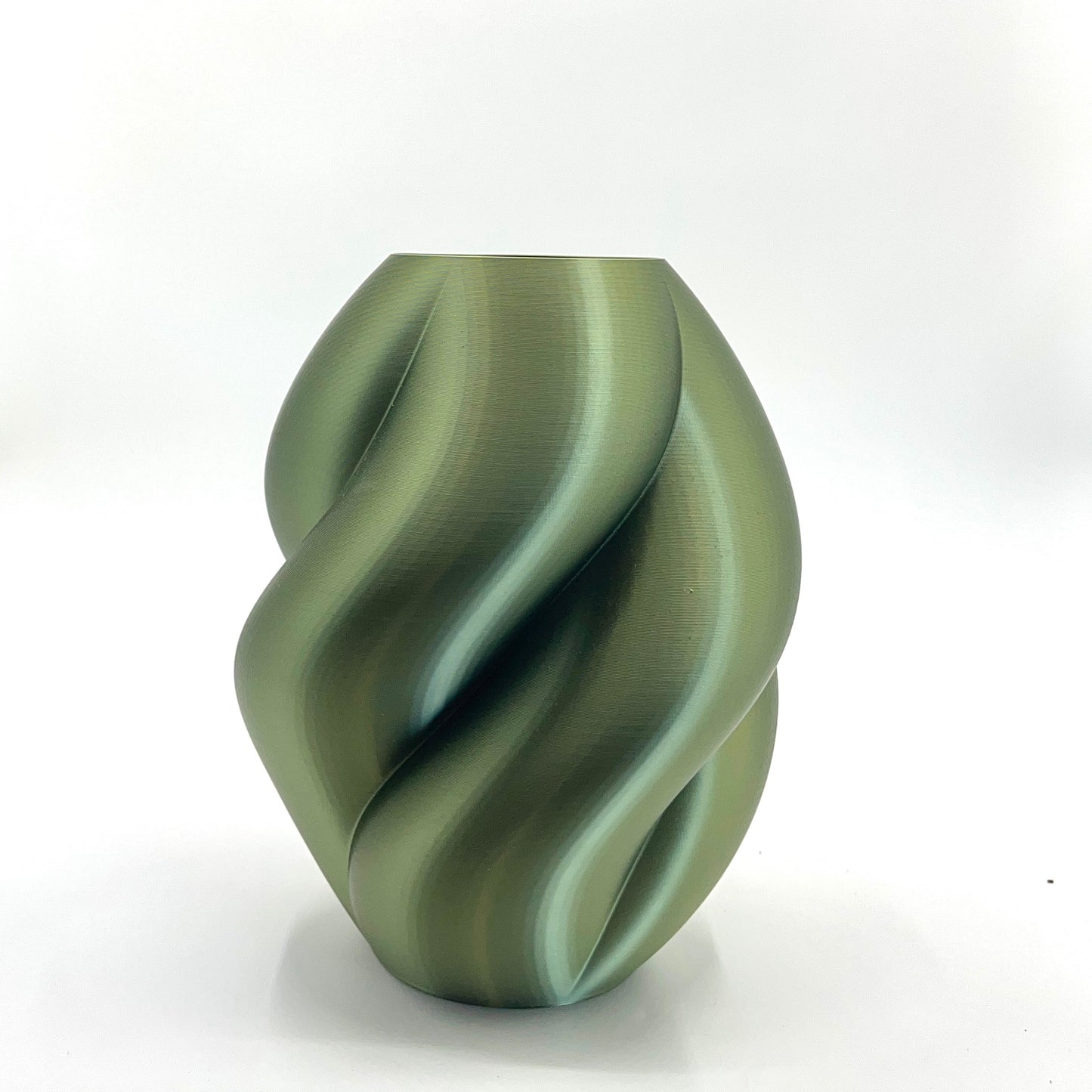 Wahari Vase Metallic Green