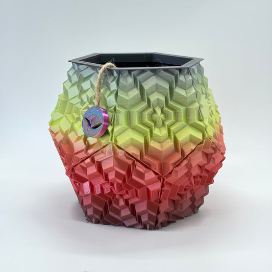 Noa Self-watering Vase Rainbow Large