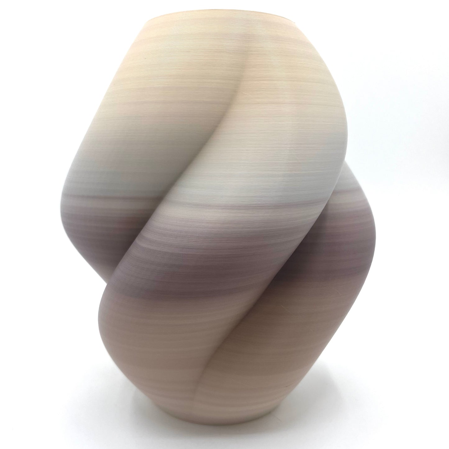 Wahari Vase Brown & Beige Gradient