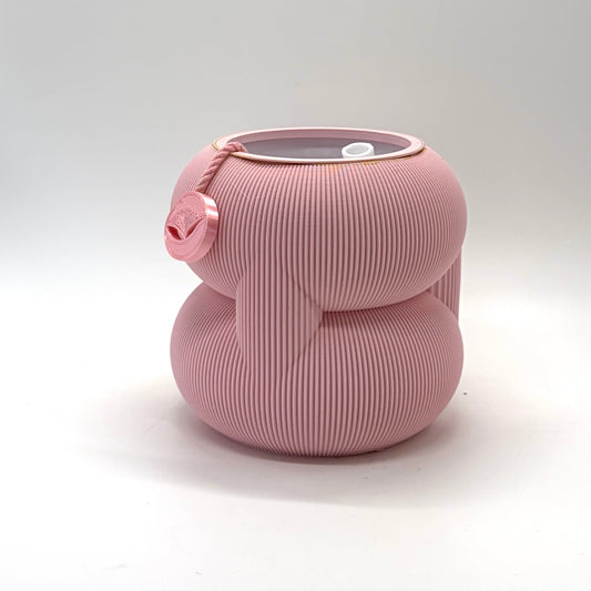 Arawari Self-watering Vase Pastel Pink Medium