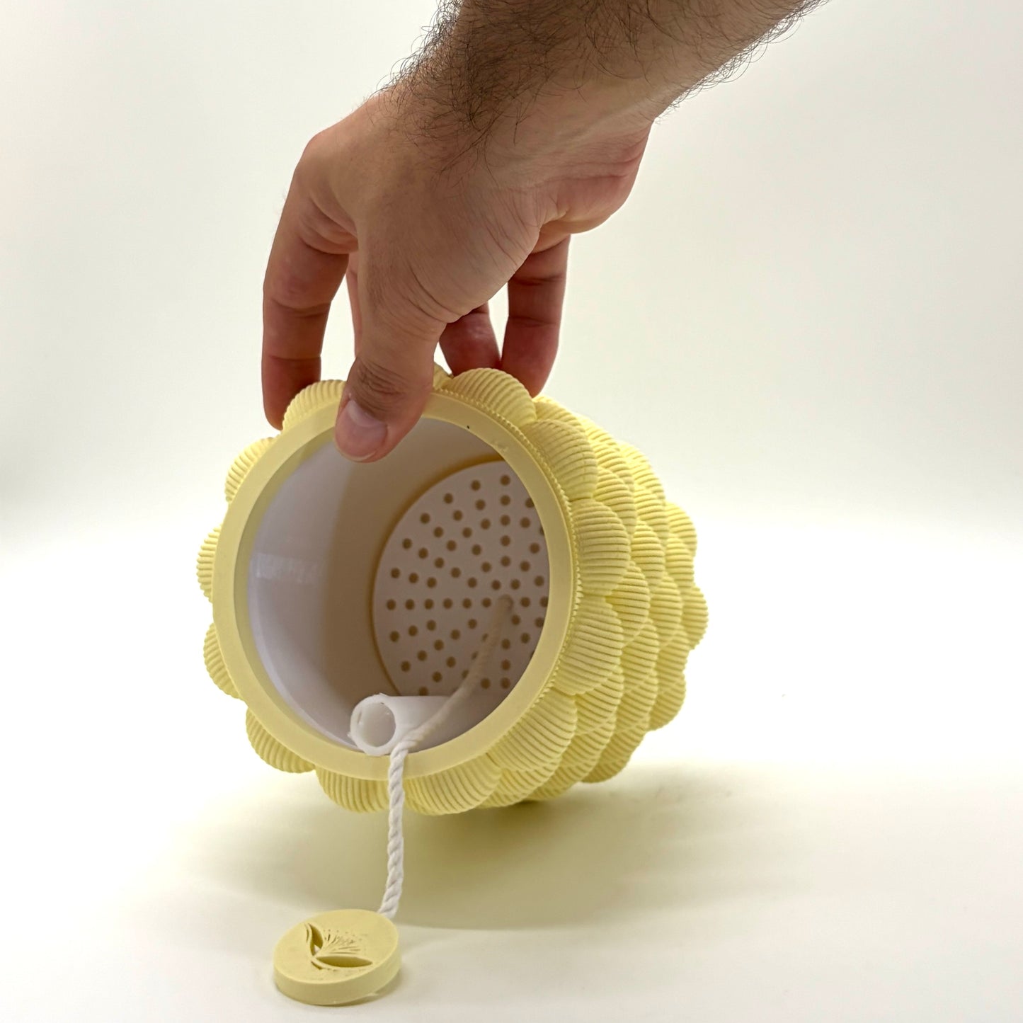 Pexeke Self-Watering Vase Pastel Yellow Medium