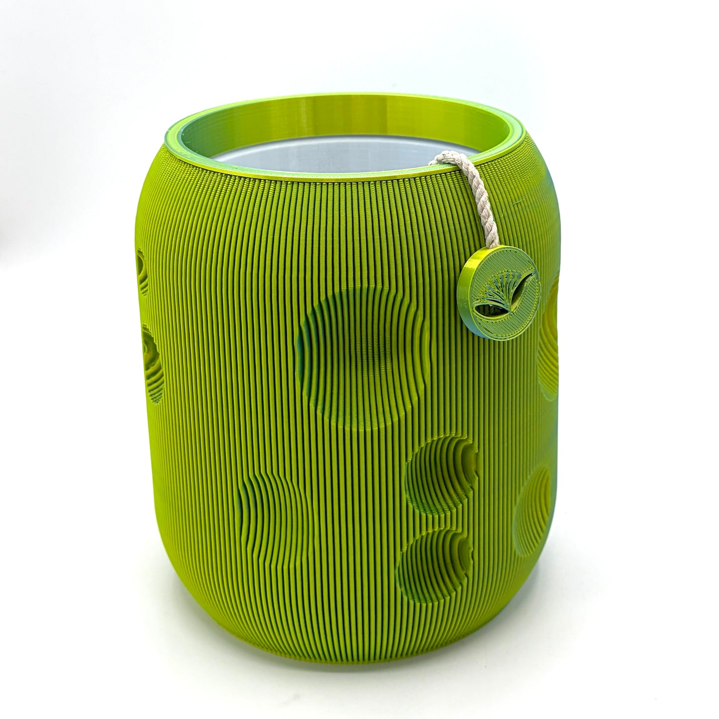 Poripo Self-Watering Vase Blue & Yellow Large