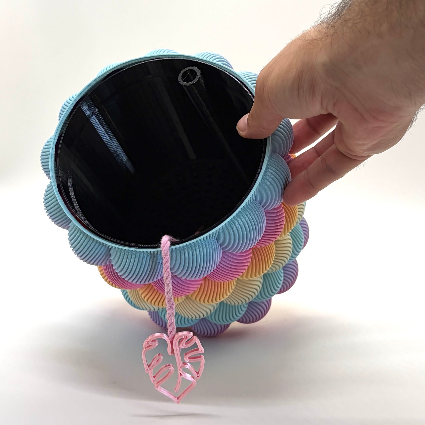 Pexeke Self-Watering Vase Pastel Rainbow Large